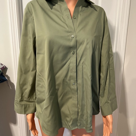 Coldwater Creek Womens 18 No iron Shirt/blouse - Picture 5 of 9